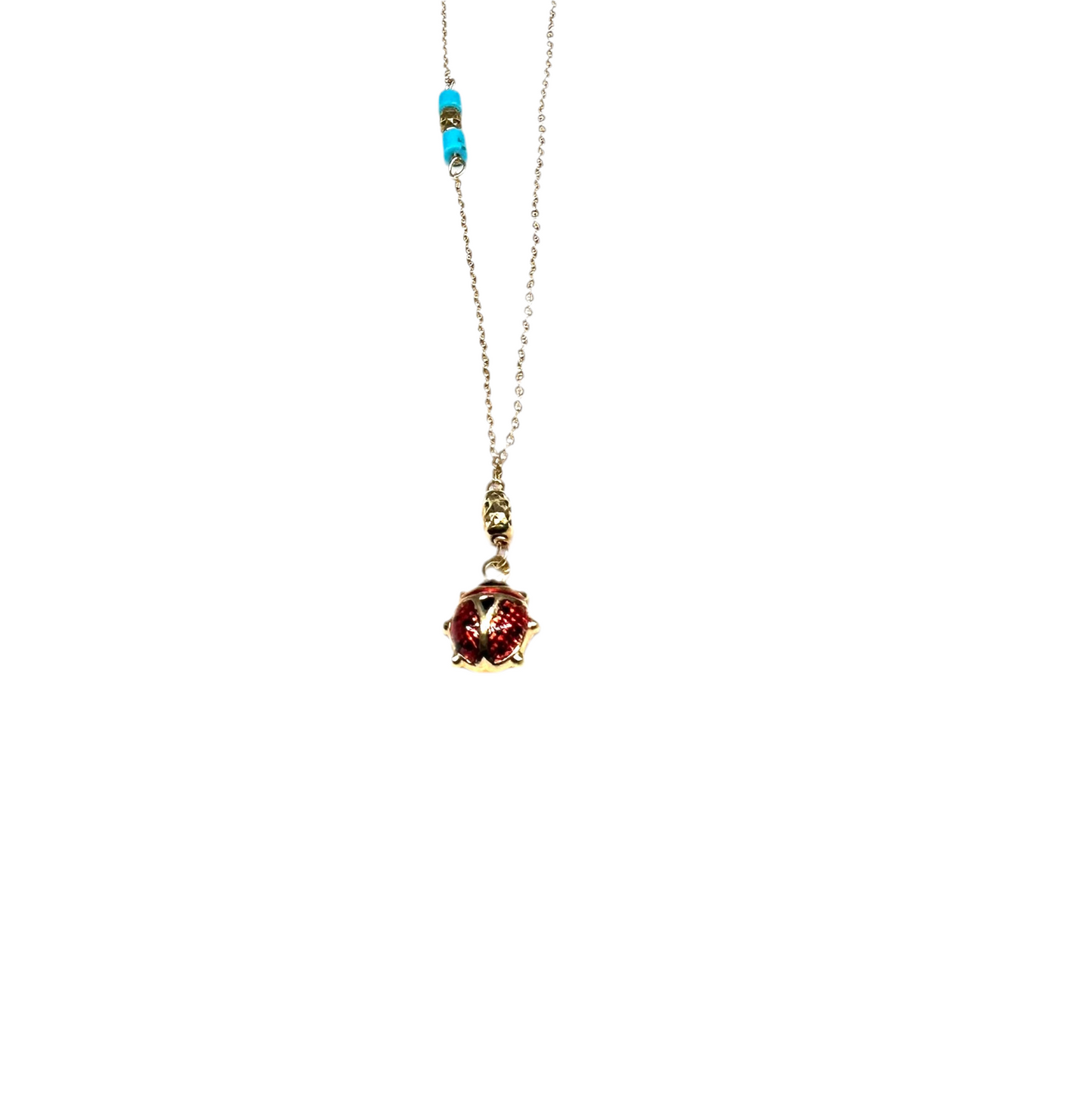 Lady Bug Necklace