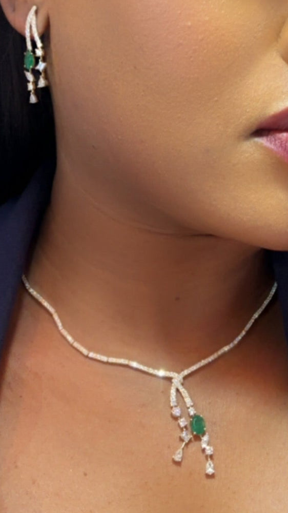 Esmeralda Royale Ensemble Necklace Set