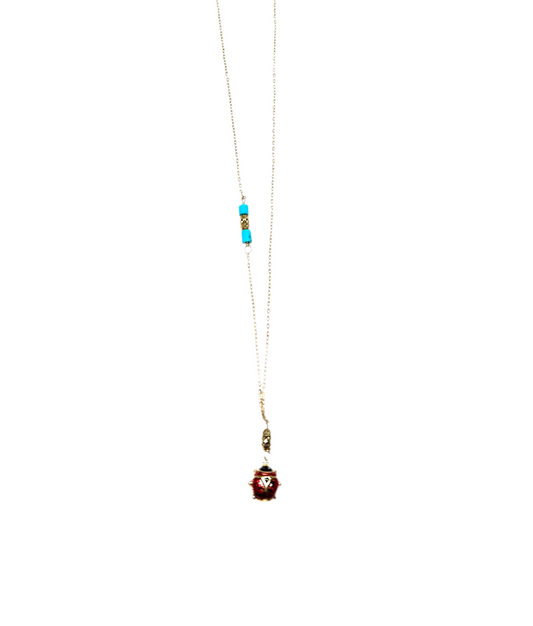 Lady Bug Necklace