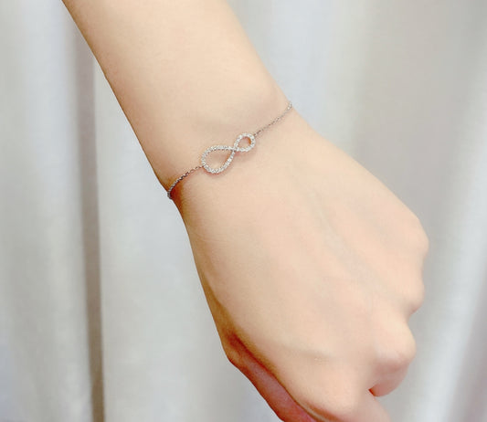 Infinity Diamond Bracelet