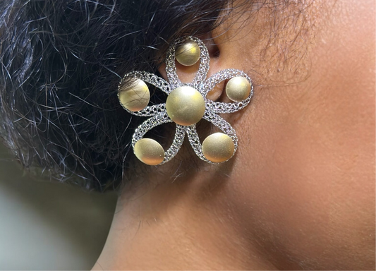 Fleur d’Or Royale Earrings