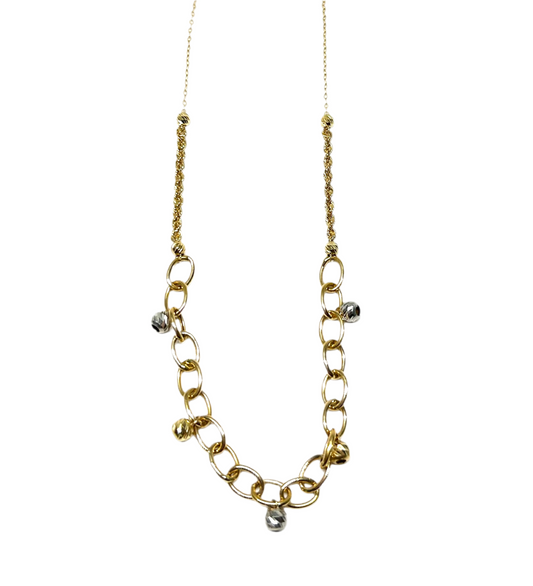 The Gilded Orbit Necklace