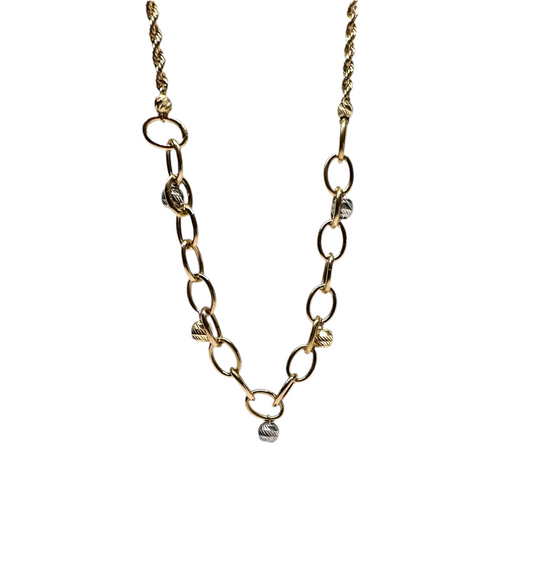 The Gilded Orbit Necklace